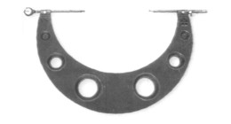 Микрометры с
переставной измерительной пяткой (OUTSIDE MICROMETERS)