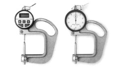           (DIAL & DIGITAL THICKNESS GAGUES WITH SPHERICAL INSERTS)