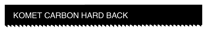 KOMET CARBON HARD BACK KOMET CARBON HARD BACK